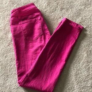 Cabi hot pink jeans EUC size 4